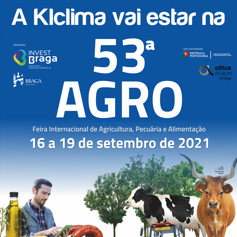 A Klclima vai estar na AGRO 2021