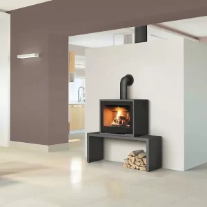 Salamandra a Lenha Linear Module M