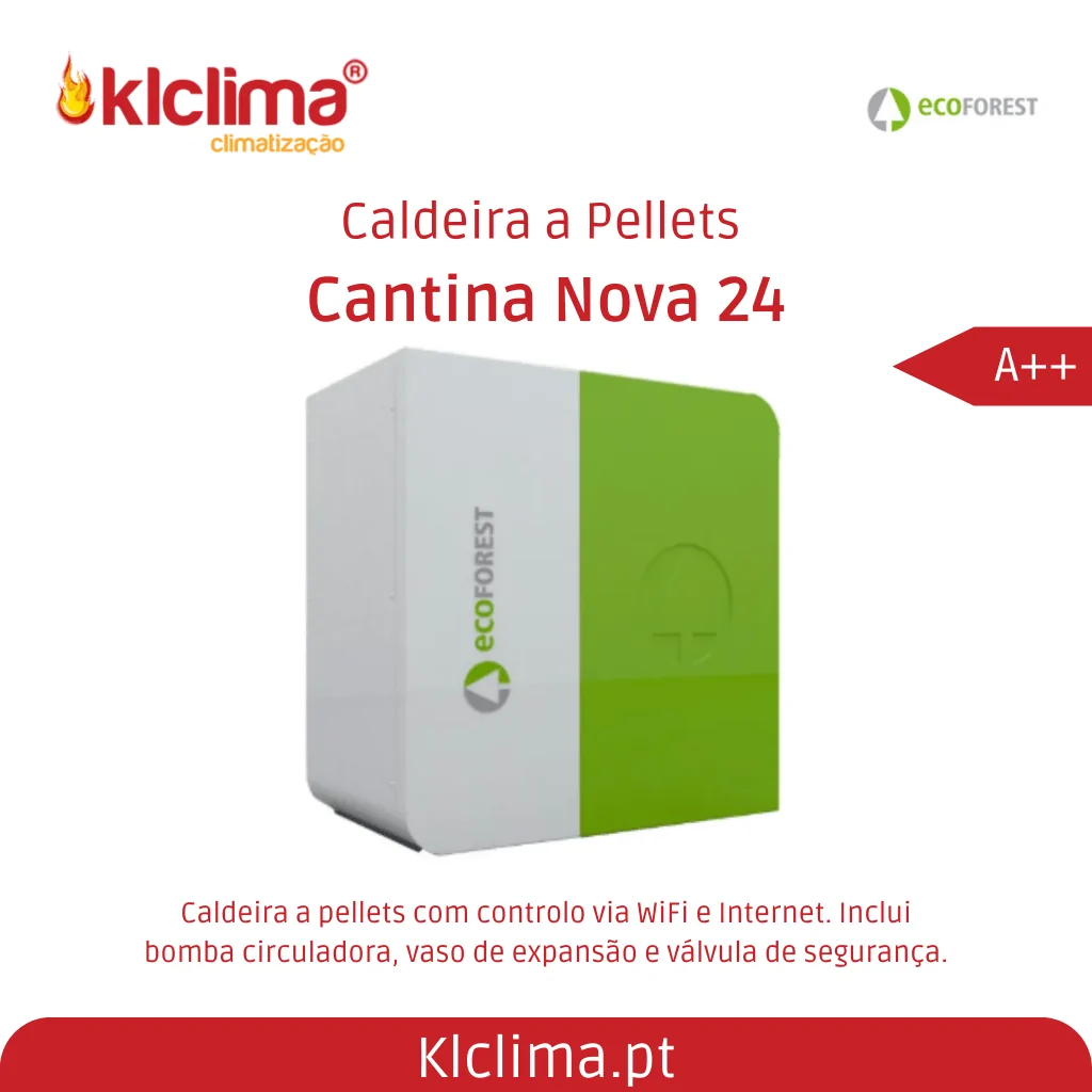Caldeira a Pellets Cantina Nova 24 – EcoForest
